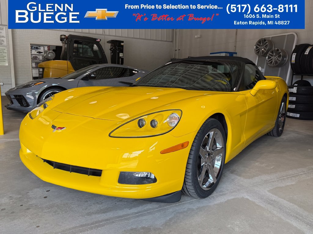 Used 2008 Chevrolet Corvette Convertible w/ Preferred Equipment Group RWD image 1