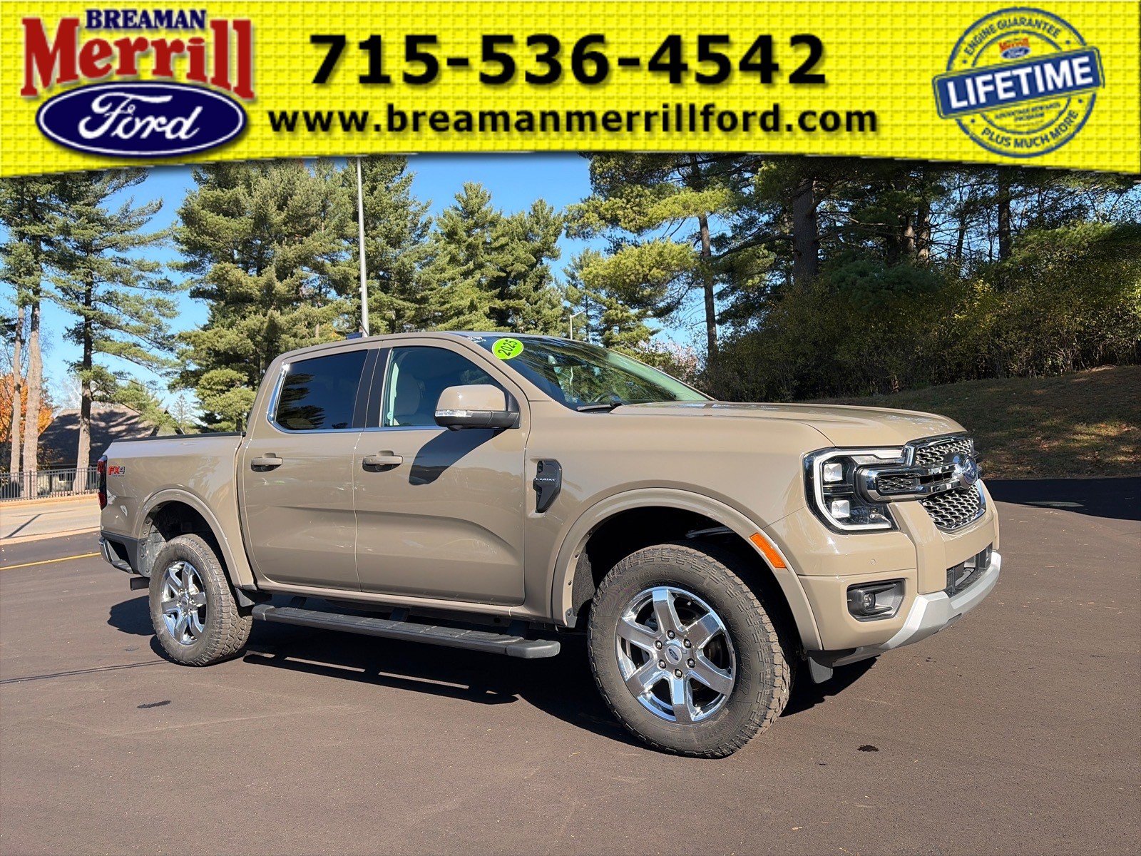 Used 2025 Ford Ranger Lariat w/ Advanced Towing Package AWD/4WD image 1