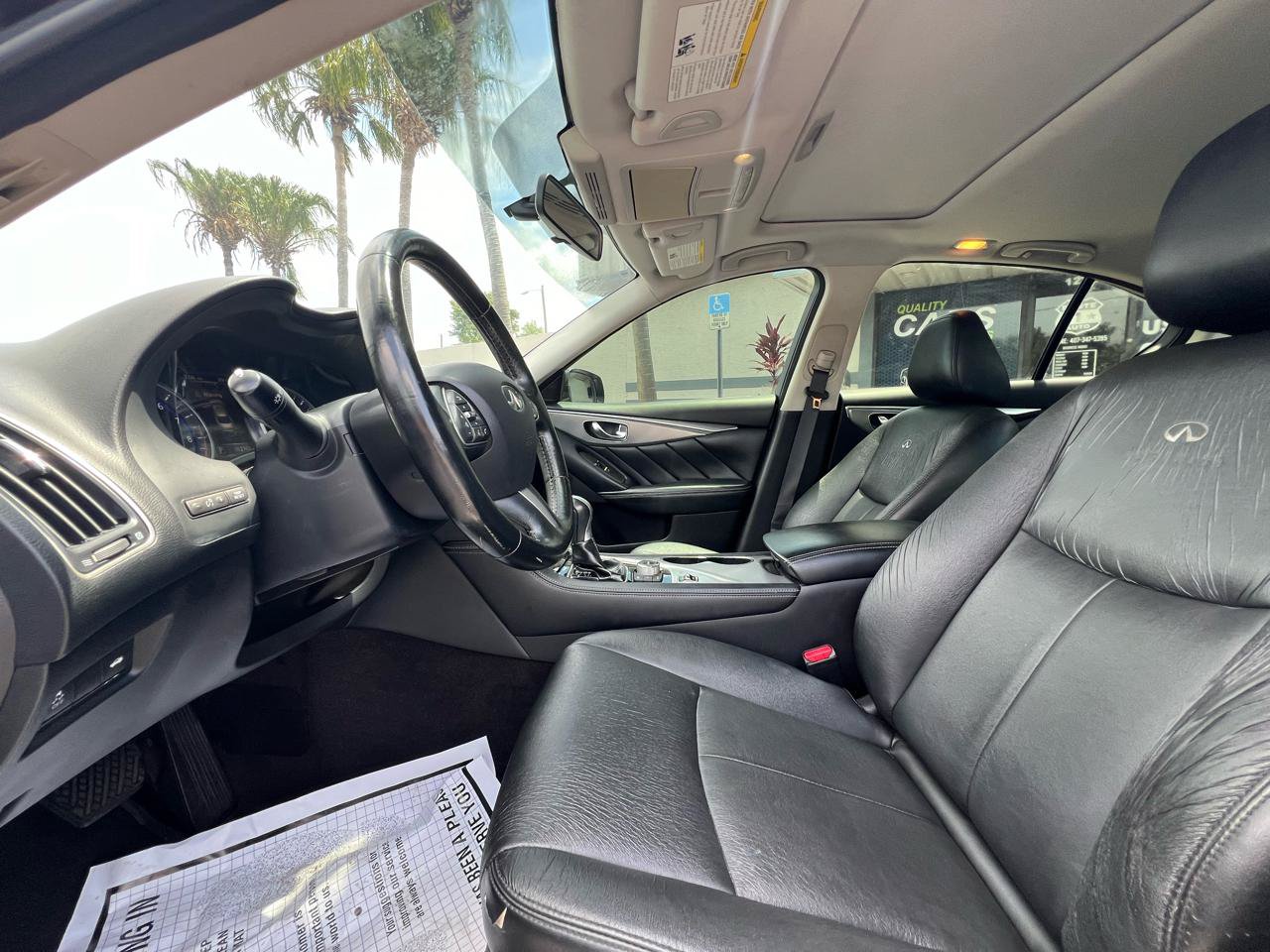 Used 2014 INFINITI Q50 AWD w/ Moonroof Package image 5