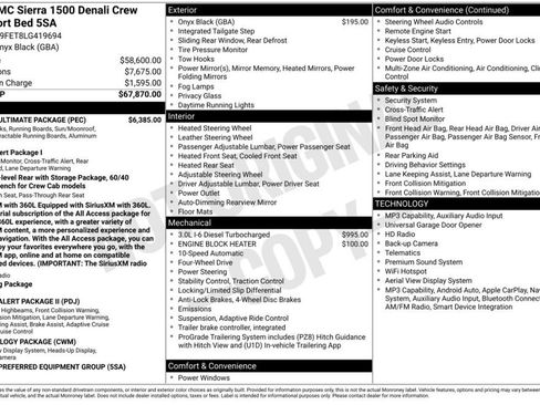 Used 2020 GMC Sierra 1500 Denali w/ Denali Ultimate Package AWD/4WD image 6