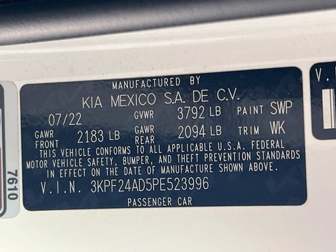 Certified 2023 Kia Forte LXS FWD image 14