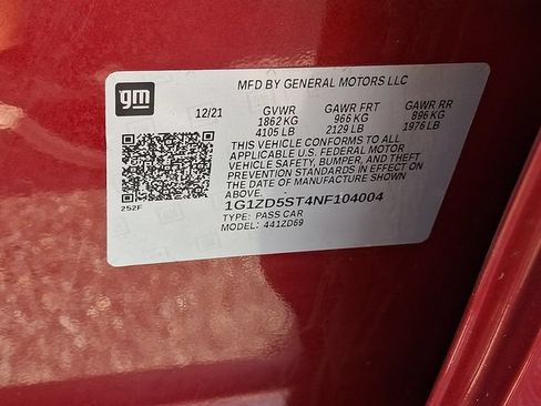 Used 2022 Chevrolet Malibu LT w/ Leather Package FWD image 30