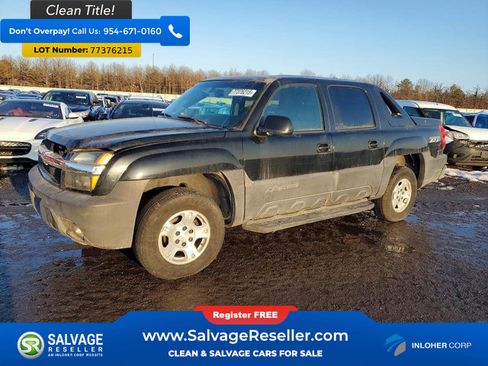Used 2003 Chevrolet Avalanche 4x4 w/ Suspension Package, Off-Road image 1