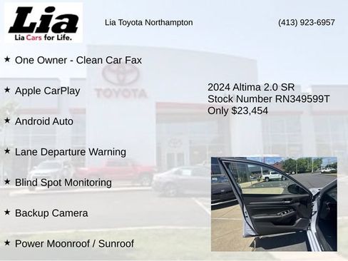 Used 2024 Nissan Altima 2.0 SR FWD image 7