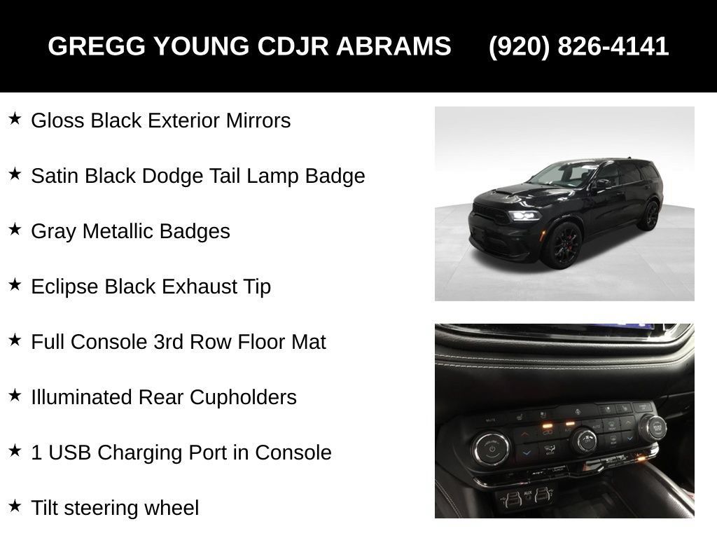 Used 2022 Dodge Durango SRT w/ Black Package AWD/4WD image 25