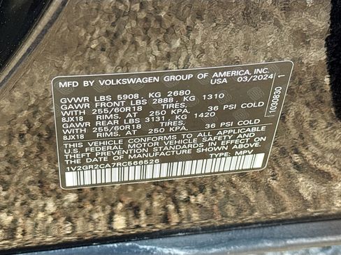 Used 2024 Volkswagen Atlas Peak Edition SEL image 44