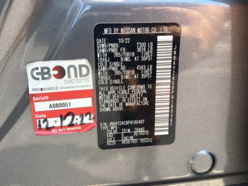 Used 2023 Nissan Armada SV w/ Cargo Package RWD image 45