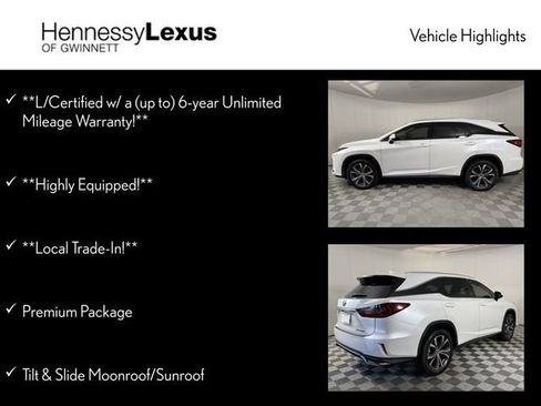 Used 2022 Lexus RX 350L FWD w/ Premium Package image 12
