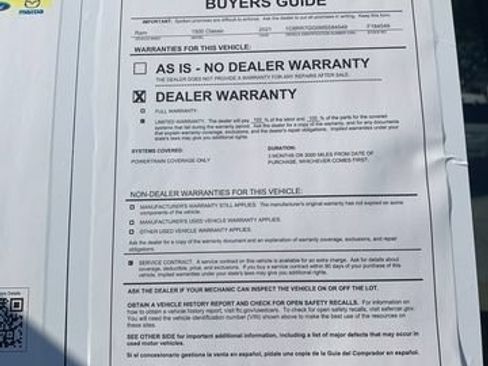 Used 2021 RAM 1500 Warlock w/ Electronics Group AWD/4WD image 27