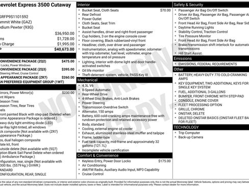 New 2025 Chevrolet Express 3500 Work Van w/ Power Convenience Package image 3