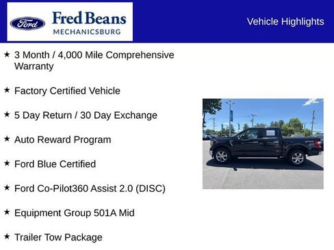 Certified 2022 Ford F150 Lariat AWD/4WD image 7