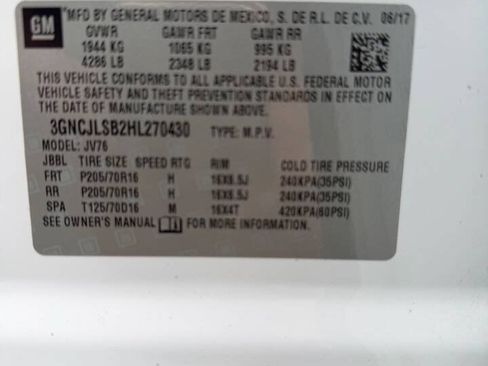 Used 2017 Chevrolet Trax LT w/ LT Convenience Package FWD image 12