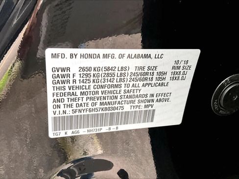Used 2019 Honda Pilot EX-L image 37