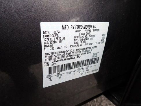 Certified 2024 Ford Edge SEL AWD/4WD image 21