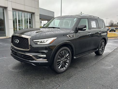 Used 2021 INFINITI QX80 Premium Select w/ Cargo Package image 1