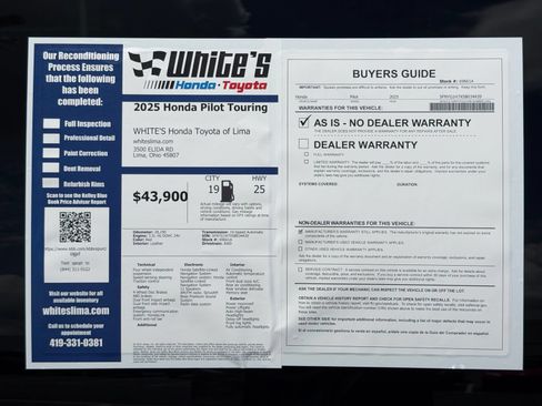 Used 2025 Honda Pilot Touring image 41