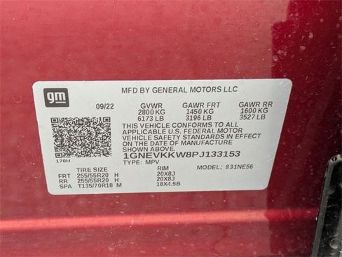 Used 2023 Chevrolet Traverse Premier w/ Redline Edition image 30