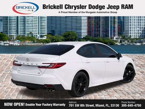 Used 2025 Toyota Camry SE w/ Multimedia Upgrade Package FWD image 4
