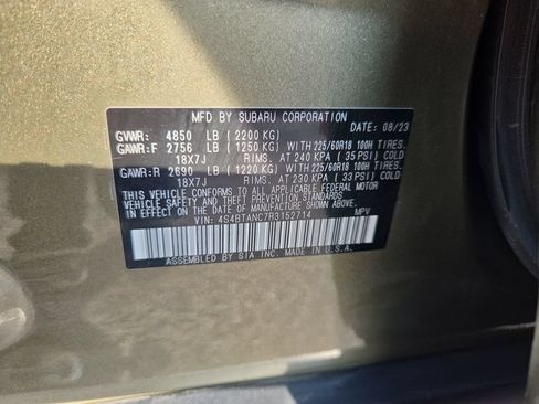 Certified 2024 Subaru Outback Limited AWD/4WD image 42