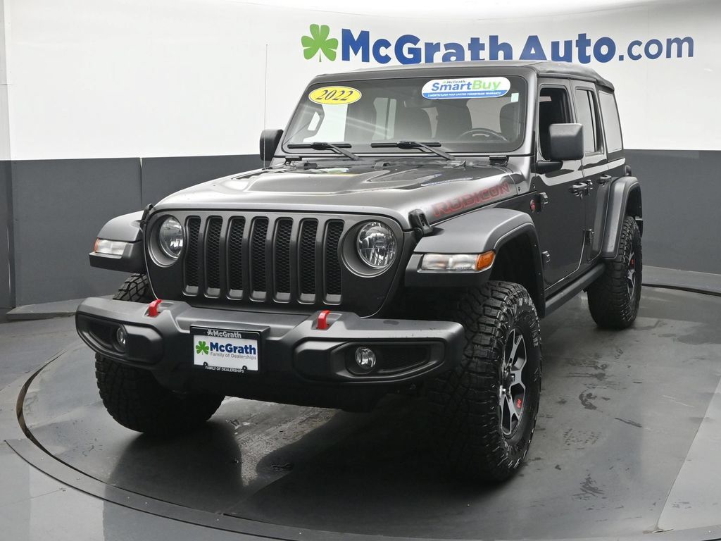 Used 2022 Jeep Wrangler Unlimited Rubicon w/ Cold Weather Group AWD/4WD image 21