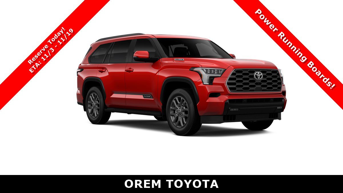 New 2026 Toyota Sequoia Platinum AWD/4WD image 15