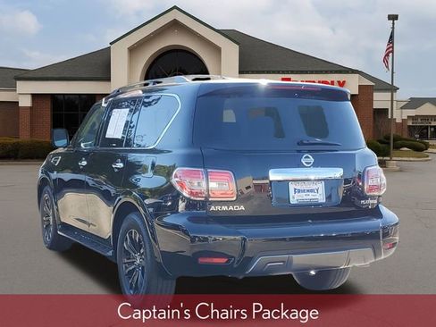 Used 2020 Nissan Armada Platinum w/ Captain's Chairs Package image 3