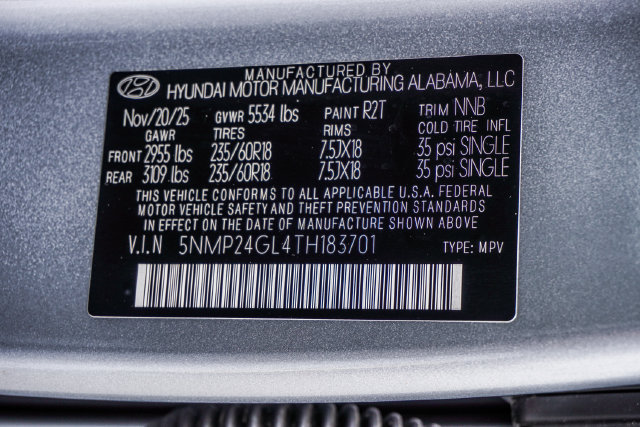 Certified 2026 Hyundai Santa Fe SEL FWD image 39