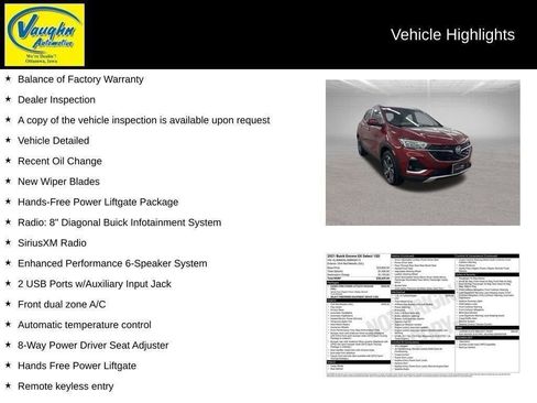 Certified 2021 Buick Encore GX Select image 7