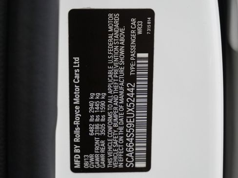 Used 2014 Rolls-Royce Ghost RWD image 19