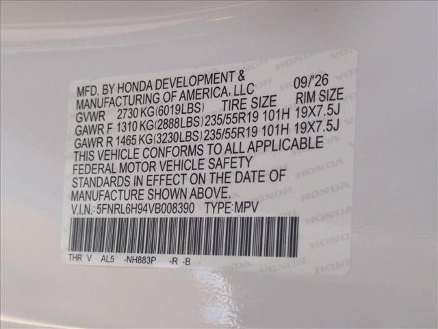 New 2027 Honda Odyssey Elite image 18