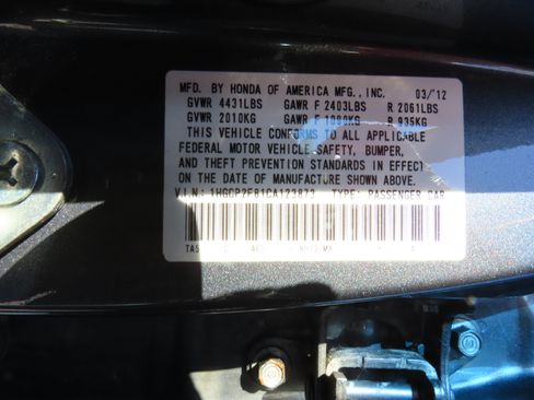 Used 2012 Honda Accord EX-L image 35