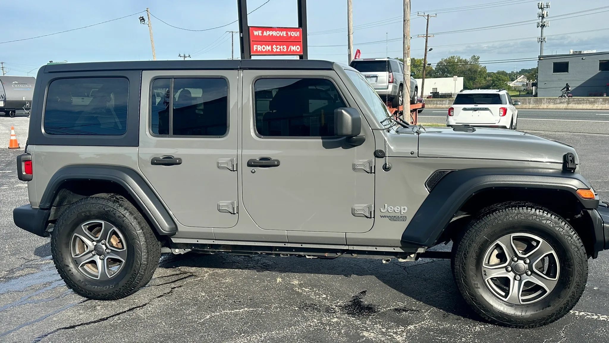 Used 2020 Jeep Wrangler Unlimited Sport w/ Technology Group AWD/4WD image 4