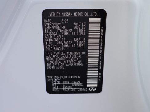 Used 2026 INFINITI QX80 4WD image 32