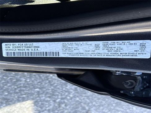 Used 2022 RAM 1500 Big Horn w/ Back Country Package image 35