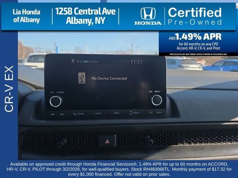 Certified 2024 Honda CR-V EX image 15