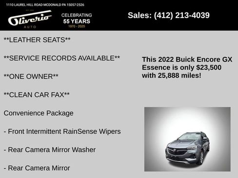 Used 2022 Buick Encore GX Essence w/ Advanced Technology Package image 5