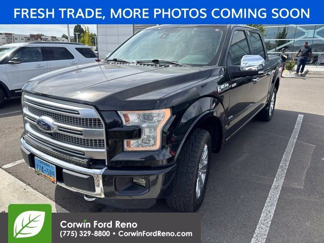 Used 2015 Ford F150 Platinum w/ Equipment Group 701A Luxury AWD/4WD image 3
