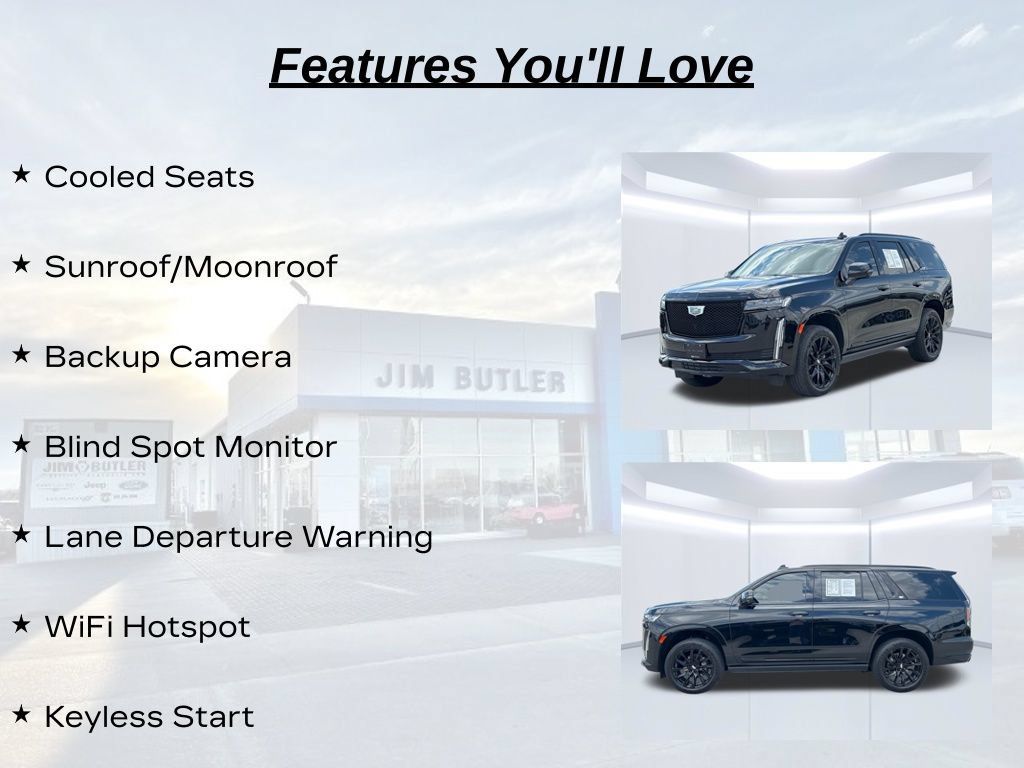 Used 2022 Cadillac Escalade Sport Platinum w/ LPO, ONYX Package AWD/4WD image 19