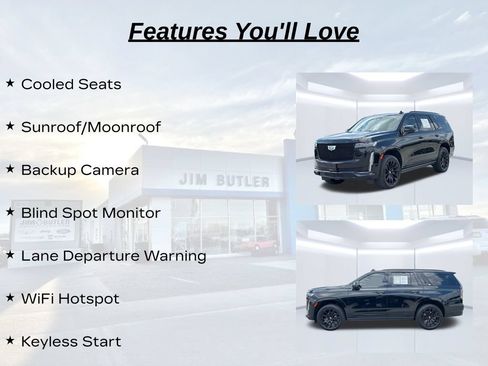 Used 2022 Cadillac Escalade Sport Platinum w/ LPO, ONYX Package AWD/4WD image 19