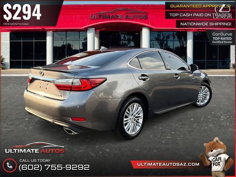 Used 2016 Lexus ES 350 w/ Premium Package w/Wood Trim FWD image 3