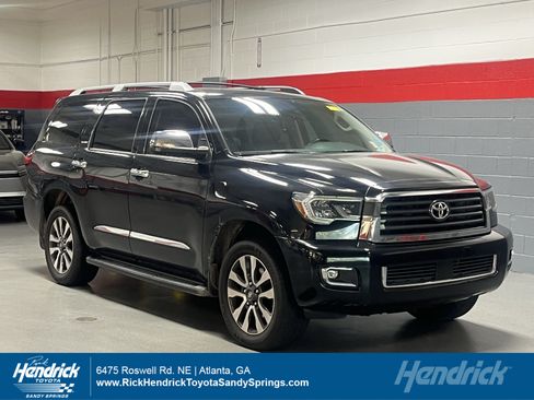 Used 2018 Toyota Sequoia Limited w/ Safety & Convenience Package AWD/4WD image 1