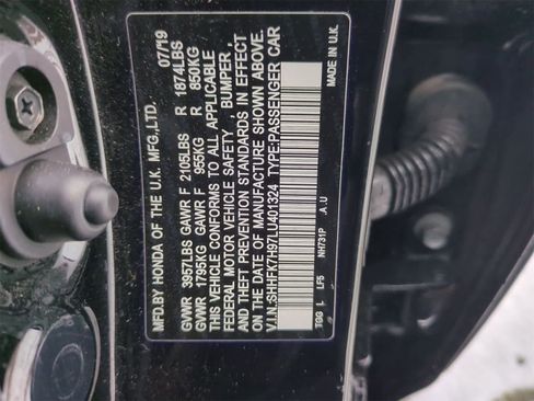 Used 2020 Honda Civic Sport Touring image 36