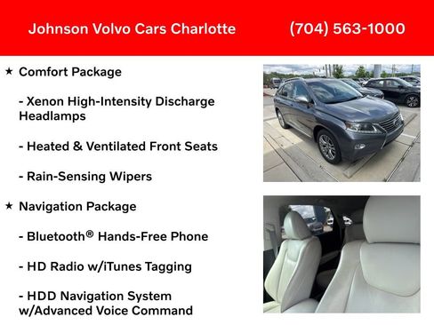 Used 2013 Lexus RX 350 FWD w/ Navigation Pkg image 3