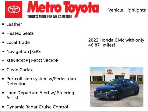 Used 2022 Honda Civic Sport Touring image 7