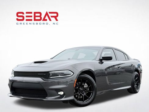 Used 2022 Dodge Charger R/T w/ Blacktop Package RWD image 1