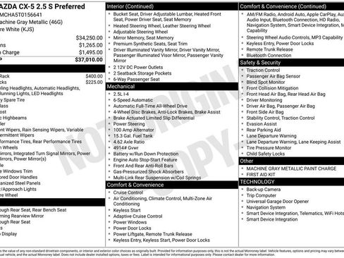 New 2026 MAZDA CX-5 Preferred AWD/4WD image 7