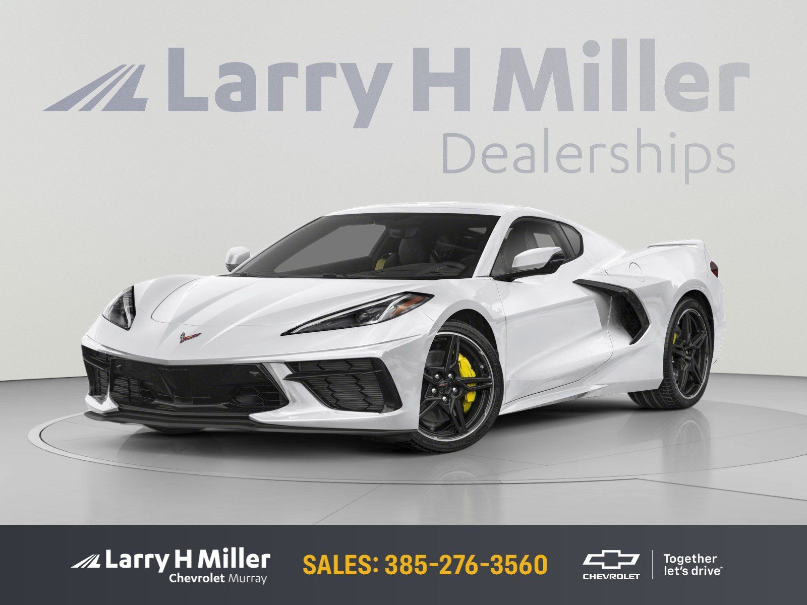 Used 2023 Chevrolet Corvette Stingray Preferred Cpe w/ Engine Appearance Package RWD image 1