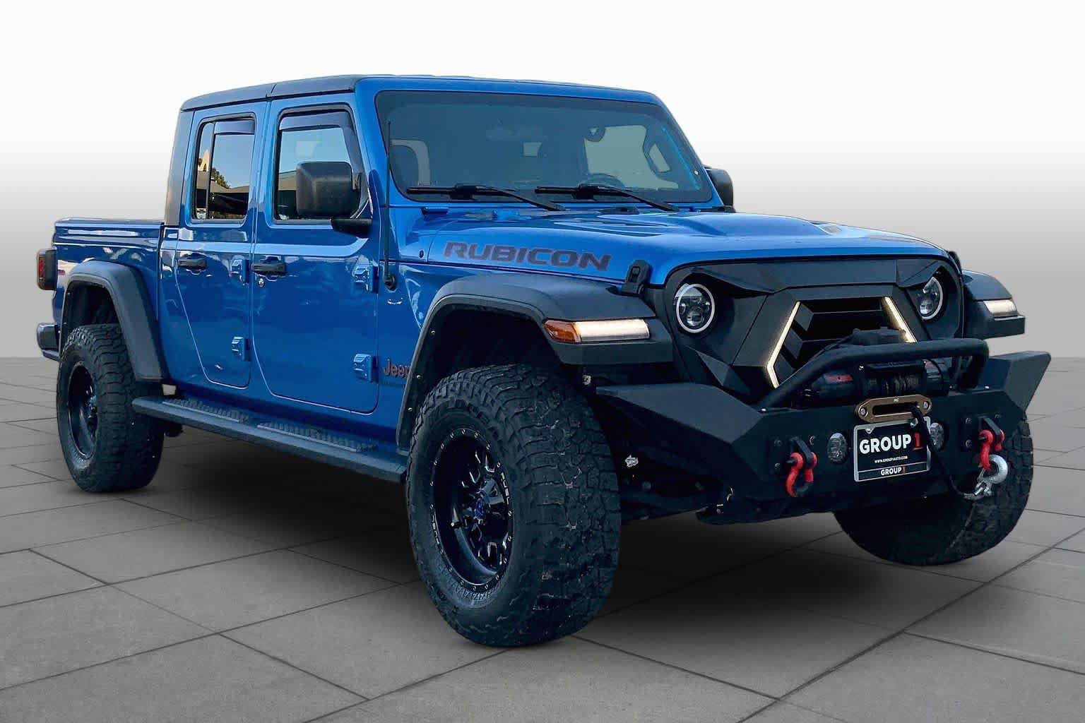 Used 2021 Jeep Gladiator Rubicon w/ Trailer Tow Package AWD/4WD image 3