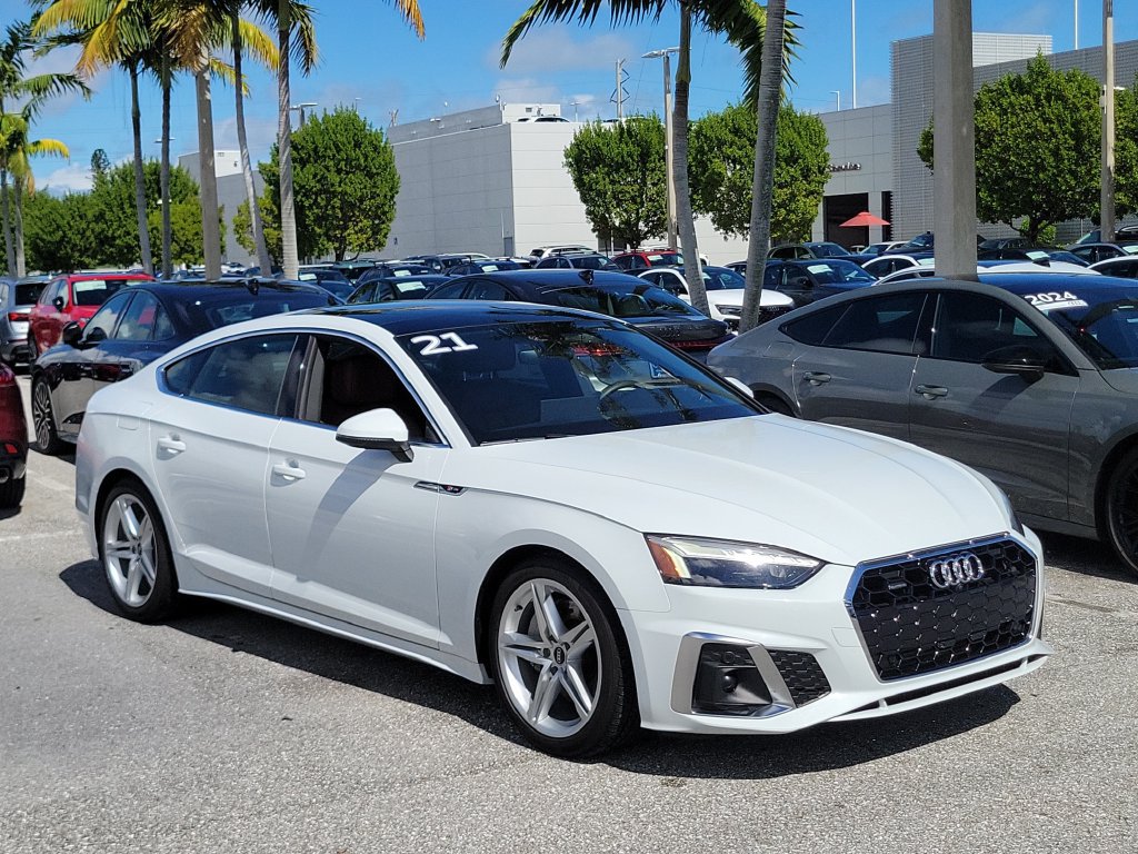 Used 2021 Audi A5 2.0T Premium Plus w/ Premium Plus AWD/4WD image 1