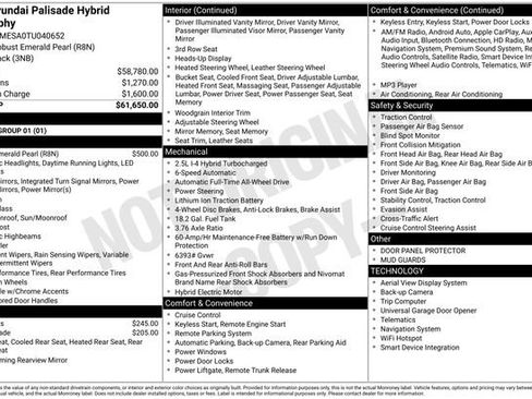 Used 2026 Hyundai Palisade Calligraphy image 34